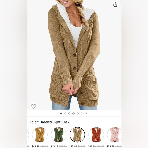 🍁Brand New Never Worn Cardigan! ~ Size Small - Picture 10 of 12